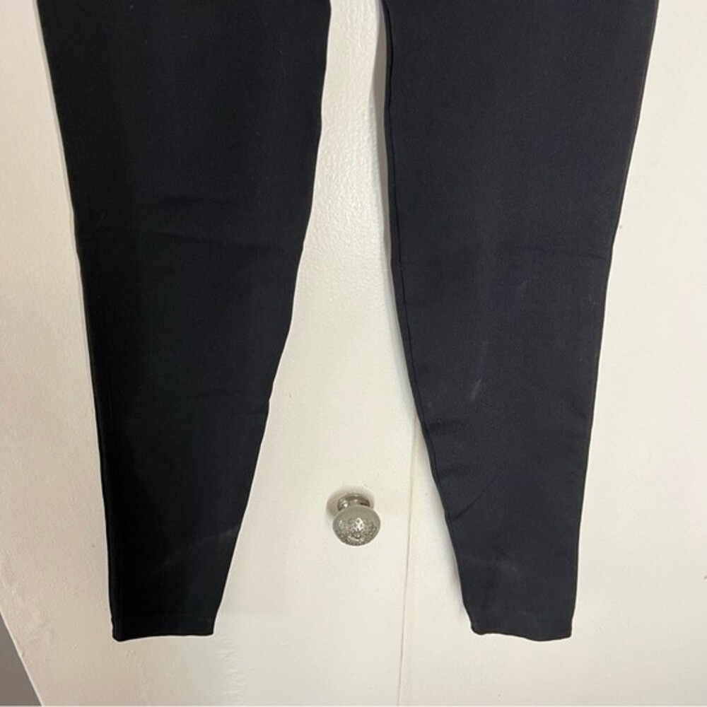 Spanx Stretch Pull On Solid Black Classic Legging… - image 3